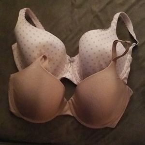 2 VS T-shirt bra 34DDD